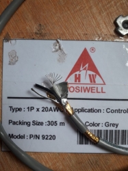 Cáp micro chuyên dụng 1Px20WG – 9220 Hosiwell